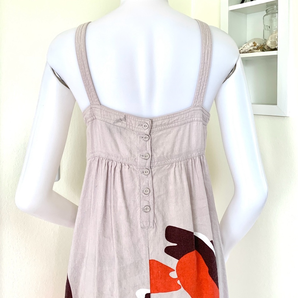 Mossimo linen blend sleeveless abstract print sundress - Picture 5 of 16